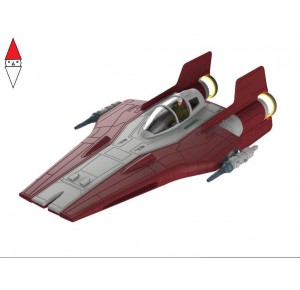 , , , REVELL 1/44 STAR WARS  RESISTANCE A-WING FIGHTER RED (EPISODE VIII)