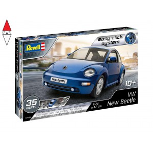 , , , REVELL 1/24 VW NEW BEETLE (EASY-CLICK SYSTEM)
