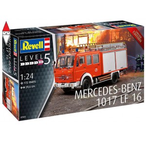, , , REVELL 1/24 MERCEDES-BENZ 1017 LF 16