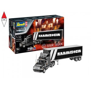 , , , REVELL 1/32 GIFT SET  RAMMSTEIN  TOUR TRUCK