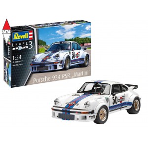 , , , REVELL 1/24 PORSCHE 934 RSR MARTINI RACING