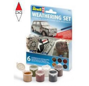 , , , PIGMENTI MODELLISMO REVELL WEATHERING SET (6X PIGMENTS 5 GR. EACH) (ACCESORIES)