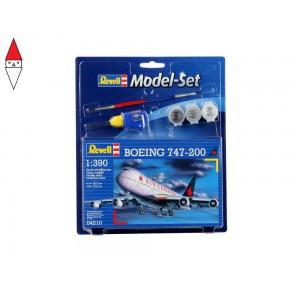 , , , REVELL 1/390 MODEL SET BOEING 747-200