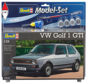 , , , REVELL 1/24 MODEL SET VW GOLF 1 GTI