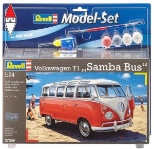 , , , REVELL 1/24 MODEL SET VW T1 SAMBA BUS