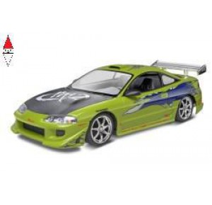 , , , REVELL 1/25 MODEL SET FAST  AND FURIOUS - BRIAN S 1995 MITSUBISHI ECLIPSE