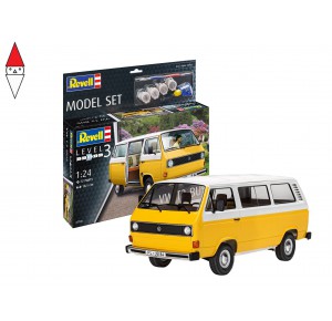 , , , REVELL 1/25 MODEL SET VW T3 BUS