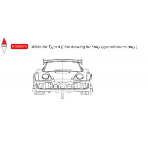 , , , REVOSLOT PORSCHE 911 GT2 WHITE KIT - TYPE A