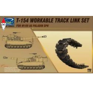 , , , RIICH MODELS 1/35 T-154 WORKABLE TRACK LINK SET FOR M109 A6 PALADIN SPH