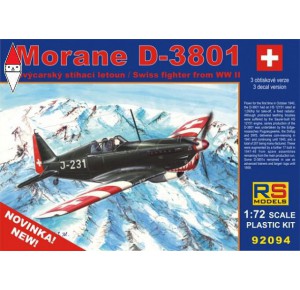 , , , RS MODELS 1/72 MORANE D-3801