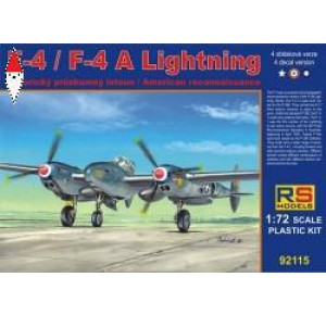 , , , RS MODELS 1/72 F-4/F-4A LIGHTNING 4 DECAL V. FOR USA, FRANCE, AUSTRALIA