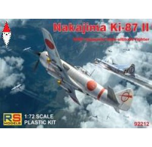 , , , RS MODELS 1/72 NAKAJIMA KI-87 II WWII JAPANESE HIGH-ALTITUDE FIGHTER