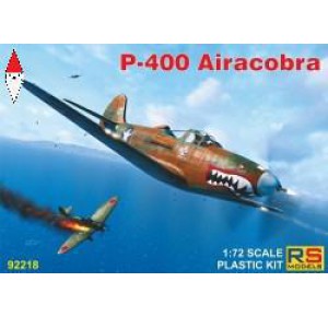 , , , RS MODELS 1/72 P-400 AIRACOBRA (6 DECAL V. FOR USA. USSR) RESIN PARTS