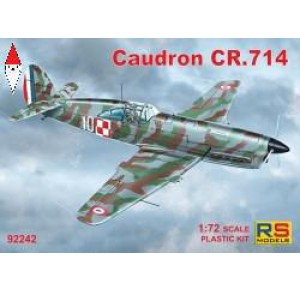 , , , RS MODELS 1/72 CAUDRON CR.714 C-1 (4 DECAL V. FOR FRANCE. LUFTWAFFE. FINLAND)