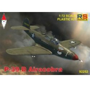 , , , RS MODELS 1/72 P-39 D/F/K AIRACOBRA (6 DECAL V. FOR USA. USSR)
