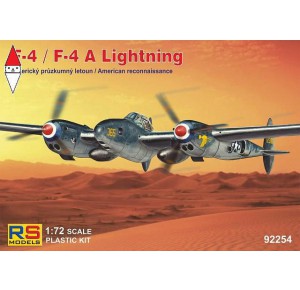 , , , RS MODELS 1/72 F-4/F-4A LIGHTNING