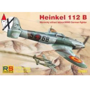 , , , RS MODELS 1/72 HEINKEL 112B SPAIN (3 DECAL V. FOR SPAIN)