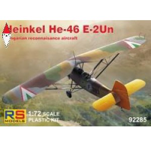 , , , RS MODELS 1/72 HEINKEL HE-46 E-2UN (4 DECAL V. FOR HUNGARY)