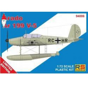 , , , RS MODELS 1/72 ARADO AR 199 V5 (1 DECAL V. FOR LUFTWAFFE) LIMITED EDITION