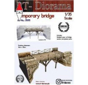 , , , RT-DIORAMA 1/35 TEMPORARY BRIDGE (STANDARD)