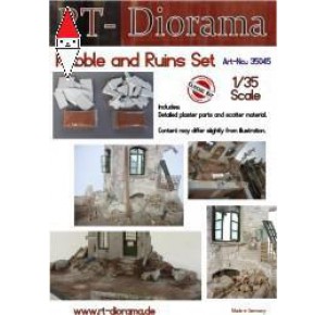 , , , RT-DIORAMA 1/35 TRUMMER-SET (STANDARD)