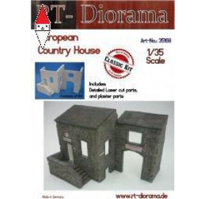 , , , RT-DIORAMA 1/35 EUROPEAN COUNTRY HOUSE (STANDARD)