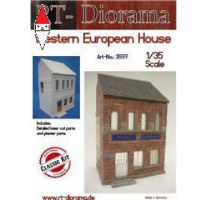 , , , RT-DIORAMA 1/35 WESTERN EUROPEAN HOUSE (STANDARD)