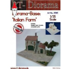 , , , RT-DIORAMA 1/35 DIORAMA-BASE: ITALIAN FARM (STANDARD)