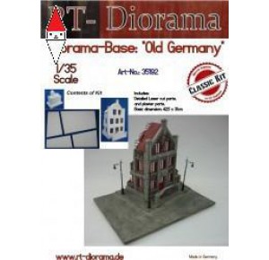 , , , RT-DIORAMA 1/35 DIORAMA-BASE: OLD GERMANY (STANDARD)