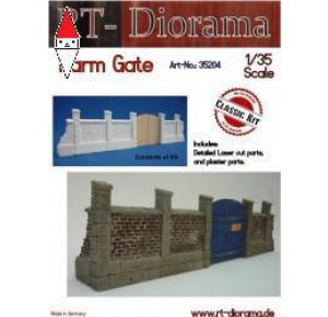 , , , RT-DIORAMA 1/35 FARM GATE (STANDARD)