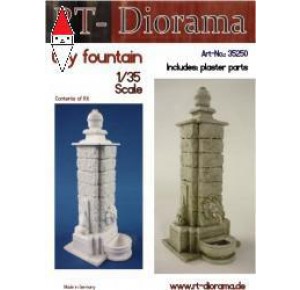 , , , RT-DIORAMA 1/35 CITY FOUNTAIN (STANDARD)