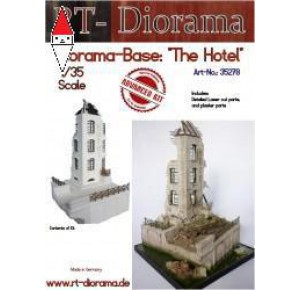 , , , RT-DIORAMA 1/35 DIORAMA-BASE:   THE HOTEL   (STANDARD)