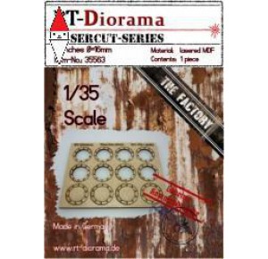 , , , RT-DIORAMA 1/35 FLANGES 16MM (INDUSTRIAL ACCESSORIES)