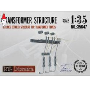 , , , RT-DIORAMA 1/35 TRANSFORMER STRUCTURE