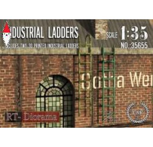 , , , RT-DIORAMA 1/35 INDUSTRIAL LADDERS