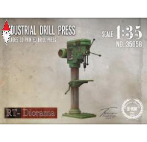 , , , RT-DIORAMA 1/35 INDUSTRIAL DRILL PRESS