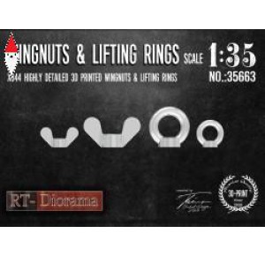 , , , RT-DIORAMA 1/35 WINGNUTS AND LIFTING RINGS