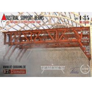 , , , RT-DIORAMA 1/35 INDUSTRIAL SUPPORT BEAMS