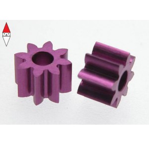 , , , SCALEAUTO ALUMINUM PINION 8 TOOTH M50 FOR 2MM. MOTOR AXLE. DIAM. 5.4MM