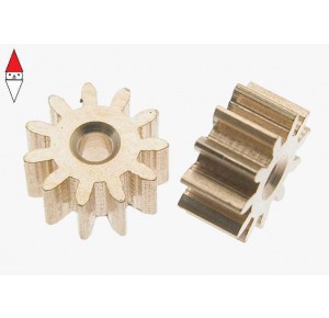 , , , SCALEAUTO BRASS PINION 13 TOOTH M50 FOR 1.5 MM. MOTOR AXLE.