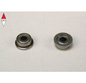 , , , SCALEAUTO STEEL BALL BEARING 5MM X 2MM. FLANGED.
