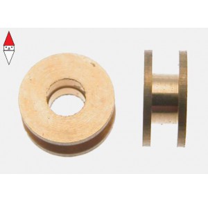 , , , SCALEAUTO BRONZE BUSHING 6MM X 3/32 DOUBLE FLANGED. FOR RT PLASTIC MOTOR MOUNT