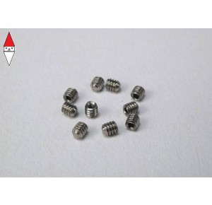 , , , SCALEAUTO INOX ALLEN SCREW M2X2MM. FOR HUBS AND GEARS