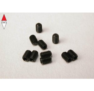 , , , SCALEAUTO INOX ALLEN SCREW M2X3MM. FOR HUBS AND GEARS