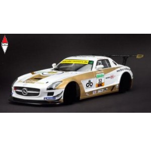 , , , SCALEAUTO PAINTED BODY: MERCEDES SLS GT3 ADAC GT MASTERS 2011 N.32 GIZE-SLS TEAM