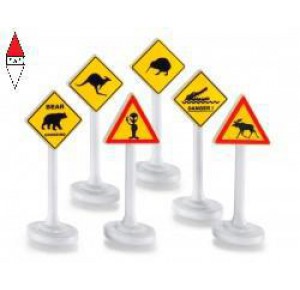 , , , SIKU INTERNATIONAL ROAD SIGNS