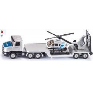 , , , SIKU OAMTC LOW LOADER WITH HELICOPTER