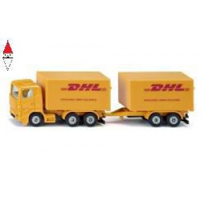 , , , SIKU TRUCK WITH TRAILER DHL