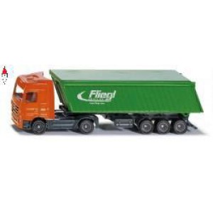 , , , SIKU 1/87 TRUCK WITH TRAILER AND ROOF