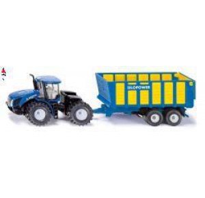 , , , SIKU 1/50 TRACTOR WITH SILAGE TRAILER